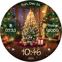Christmas Tree watch face