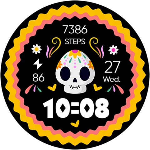 Día de Muertos watch face