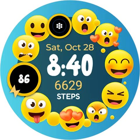 Emoji Frame watch face
