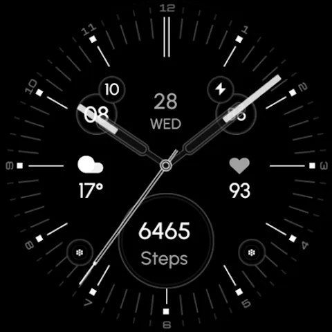 RE45 watch face