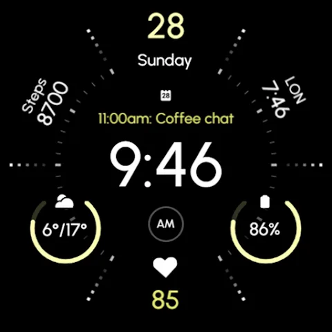 RE52 watch face