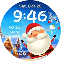 Village of Santa watch face